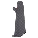 San Jamar 800FG24-BK 24" Conventional Oven Mitt - BestGuard®, Black thumbnail 4