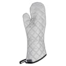 San Jamar 801SG17 17" Conventional Oven/Freezer Mitt - Silicone, Silver thumbnail 2