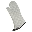 San Jamar 801SG17 17" Conventional Oven/Freezer Mitt - Silicone, Silver thumbnail 4