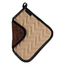 San Jamar 802TF Pot Holder, 8 x 8", Fire Retardant & Quilted Terry Cloth thumbnail 3