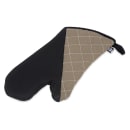 San Jamar 810CM15 15" Conventional Oven Mitt - Neoprene, Tan thumbnail 2