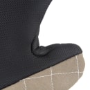 San Jamar 810CM17 17" Conventional Oven Mitt - Neoprene, Tan thumbnail 4