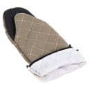 San Jamar 810PM17 17" Puppet Oven Mitt - Neoprene, Tan thumbnail 5