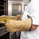 San Jamar 811TG17 17" Conventional Oven Mitt - Bestan®, Tan thumbnail 5