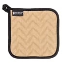 San Jamar 812TPH Non-Stick Coated Pot Holder, 7 x 7", Tan thumbnail 2