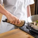 San Jamar 812TPH Non-Stick Coated Pot Holder, 7 x 7", Tan thumbnail 5