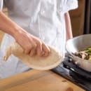 San Jamar 813RPH 8" Round Heavy Duty Cotton Terry Pot Holder thumbnail 5