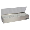 San Jamar B4186L (6) Compartment Bar Garnish Tray - Flat Hinged Lid thumbnail 8