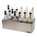 San Jamar B5522D Gourmet Speed Rack, Holds 10 Quart/Liter Bottles, Double, SS thumbnail 2