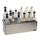 San Jamar B5522D Gourmet Speed Rack, Holds 10 Quart/Liter Bottles, Double, SS thumbnail 6