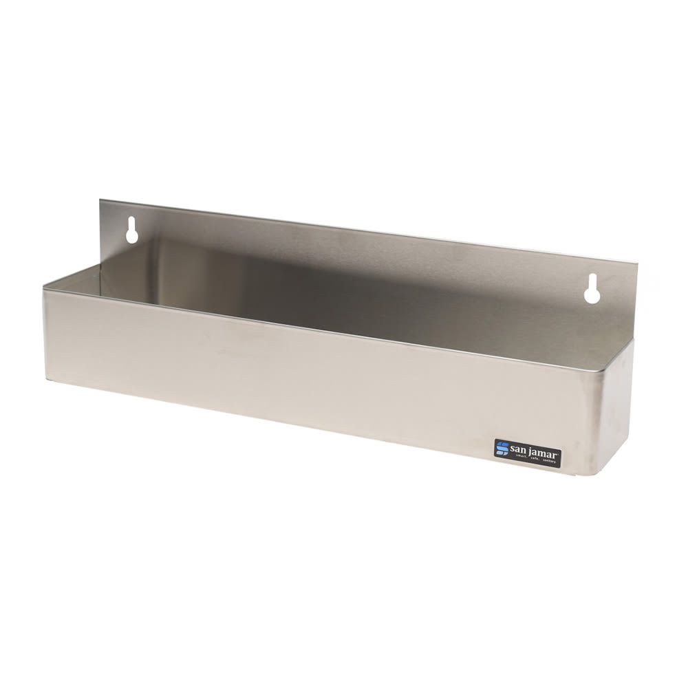 San Jamar B5532 Gourmet Speed Rack, Holds 8 Quart/Liter Bottles, Single, SS