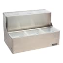 San Jamar B6706INL (6) Compartment Bar Garnish Tray - Notched Lid thumbnail 5