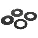 San Jamar C2903BK Cup Dispenser, Cabinet, (3) Compartment, All Cup Types thumbnail 4