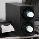 San Jamar C2952BK Cup Dispenser, Cabinet, (2) Compartment, All Cup Types thumbnail 6