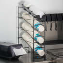 San Jamar C8503WF Cup & Lid Organizer, (5) Compartment, All Cup Types thumbnail 7