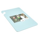 San Jamar CB121812BL Cut-N-Carry Cutting Board, 12 x 18 x 1/2 in, NSF, Blue thumbnail 6