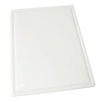 San Jamar CB121812WH Cut-N-Carry Cutting Board, 12 x 18 x 1/2 in, NSF, White thumbnail 10