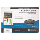 San Jamar CB1218QS Cut-N-Carry® Cutting Board Set w/ (4) Boards - 12" x 18", Assorted Colors thumbnail 8