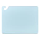 San Jamar CB152012BL Cut-N-Carry Cutting Board, 15 x 20 x 1/2 in, NSF, Blue thumbnail 2