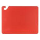 San Jamar CB152012RD Cut-N-Carry Cutting Board, 15 x 20 x 1/2 in, NSF, Red thumbnail 2
