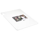 San Jamar CB152012WH Cut-N-Carry Cutting Board, 15 x 20 x 1/2 in, NSF, White thumbnail 6