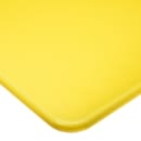 San Jamar CB152012YL Cut-N-Carry Cutting Board, 15 x 20 x 1/2 in, NSF, Yellow thumbnail 4