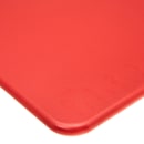 San Jamar CB182412RD Cut-N-Carry Cutting Board, 18 x 24 x 1/2 in, NSF, Red thumbnail 4