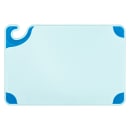 San Jamar CBG121812BL Saf-T-Grip Cutting Board, 12 x 18 x 1/2 in, NSF, Blue thumbnail 2