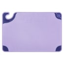 San Jamar CBG121812PR Saf-T-Grip Cutting Board, 12 x 18 x 1/2 in, NSF, Purple thumbnail 2