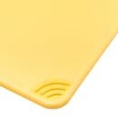 San Jamar CBG121812YL Saf-T-Grip Cutting Board, 12 x 18 x 1/2 in, NSF, Yellow thumbnail 4