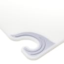 San Jamar CBG152012WH Saf-T-Grip Cutting Board, 15 x 20 x 1/2 in, NSF, White thumbnail 4