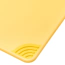 San Jamar CBG152012YL Saf-T-Grip Cutting Board, 15 x 20 x 1/2 in, NSF, Yellow thumbnail 4