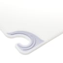 San Jamar CBG182412WH Saf-T-Grip Cutting Board, 18 x 24 x 1/2 in, NSF, White thumbnail 4