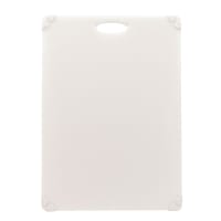 San Jamar CBG182412WH Saf-T-Grip Cutting Board, 18 x 24 x 1/2 in, NSF, White thumbnail 6