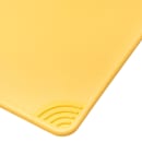 San Jamar CBG182412YL Saf-T-Grip Cutting Board, 18 x 24 x 1/2 in, NSF, Yellow thumbnail 3