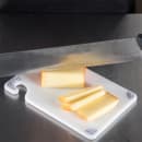 San Jamar CBG6938WH Saf-T-Grip Bar Cutting board, 6 x 9 x 3/8 in, NSF, White thumbnail 5