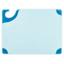 San Jamar CBG912BL Saf-T-Grip X-Pediter Cutting Board, 9 x 12 x 3/8 in, NSF, Blue thumbnail 2