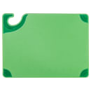 San Jamar CBG912GN Saf-T-Grip X-Pediter Cutting Board, 9 x 12 x 3/8 in, NSF, Green thumbnail 2