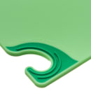 San Jamar CBG912GN Saf-T-Grip X-Pediter Cutting Board, 9 x 12 x 3/8 in, NSF, Green thumbnail 3