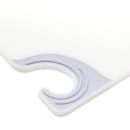 San Jamar CBG912WH Saf-T-Grip X-Pediter Cutting Board, 9 x 12 x 3/8 in, NSF, White thumbnail 4