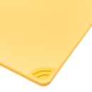 San Jamar CBG912YL Saf-T-Grip X-Pediter Cutting Board, 9 x 12 x 3/8 in, NSF, Yellow thumbnail 4
