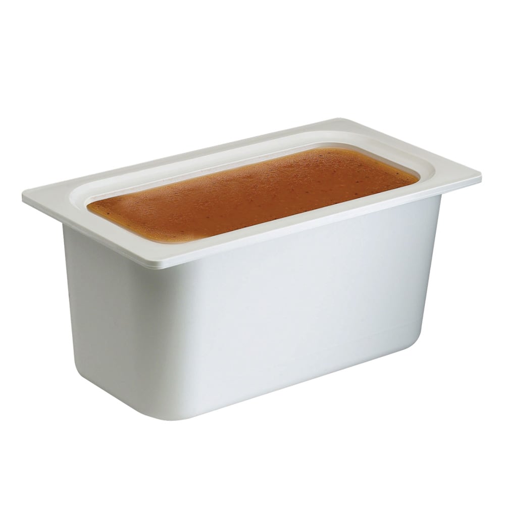 San Jamar CI7003WH Chill-It Refrigerant Filled Food Pan - 1/3 Size, 6" Deep, White