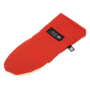 San Jamar CTP15 15" Puppet Oven Mitt - Poly Cotton, Red thumbnail 3