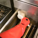 San Jamar EZKSL 16" Sleeve - Poly Cotton, Red thumbnail 7