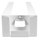 San Jamar G0802 4" Disposable Glove Dispenser, White thumbnail 4