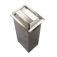 San Jamar H2000SS In-Counter 750 Minifold Napkin Dispenser, Satin Stainless thumbnail 2