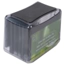 San Jamar H4004TBK Tabletop 250 Mini/Interfold Napkin Dispenser - Advertisement Slot, Black Pearl thumbnail 7