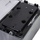 San Jamar H4004TBK Tabletop 250 Mini/Interfold Napkin Dispenser - Advertisement Slot, Black Pearl thumbnail 8