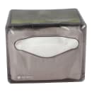 San Jamar H4005TBK Tabletop 200 Fullfold Napkin Dispenser - Advertisement Slot, Black Pearl thumbnail 2
