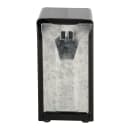 San Jamar H900BK Tabletop 150 Tallfold Napkin Dispenser - Two-Sided, Black & Stainless thumbnail 2